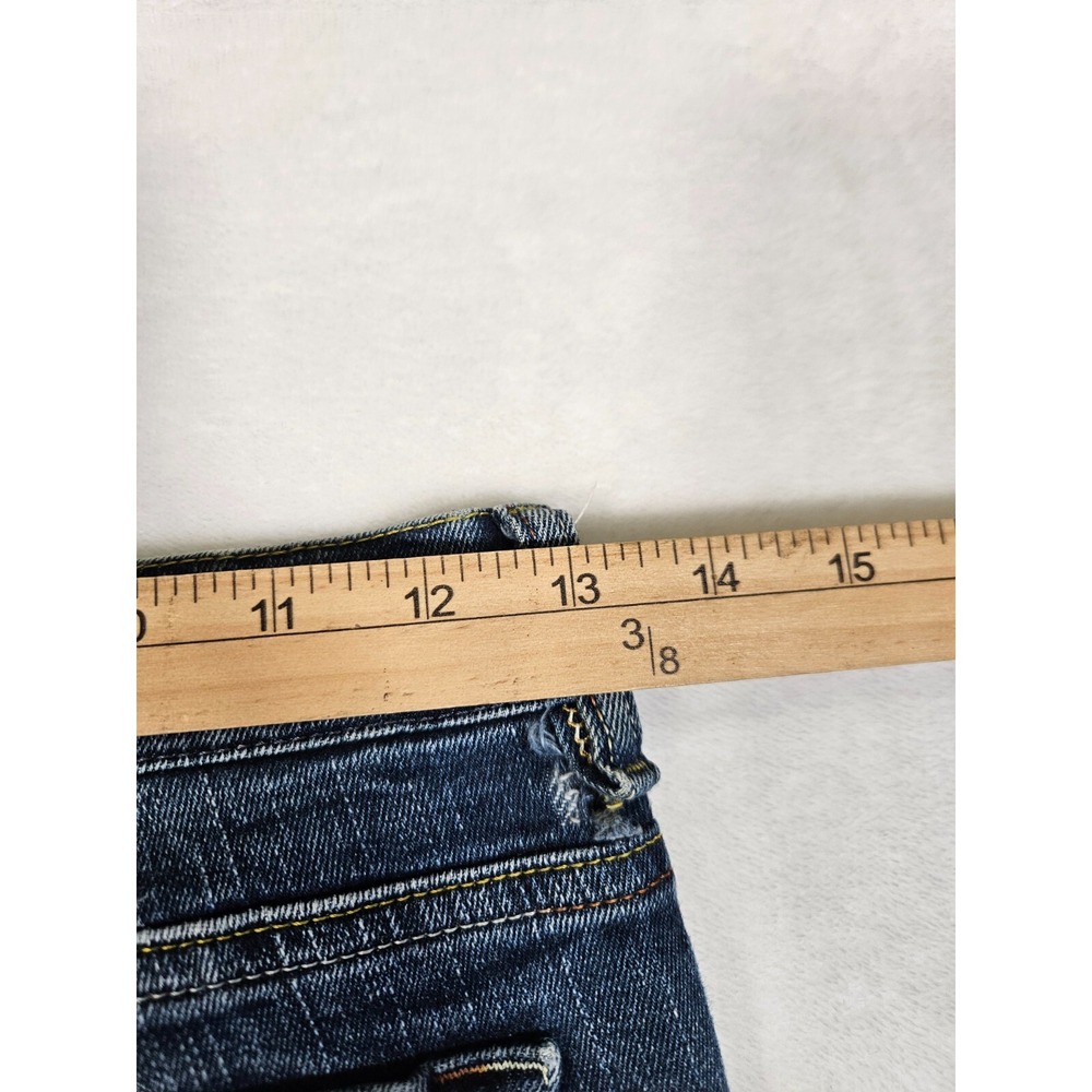 Diesel Liv Jeans Men's 25x30 Blue Denim Stretch Slim Straight Leg‎ Dark Wash - Picture 13 of 13